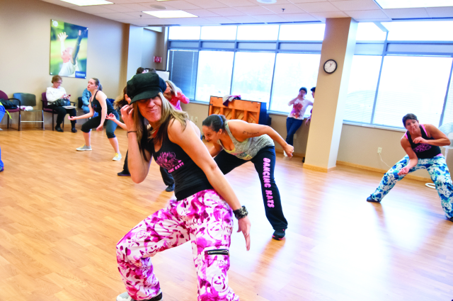 Alisa Hoff loves Zumba classes when she is not working as a pediatric nurse at Upstate.