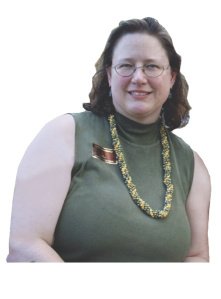 Cristina Pope before she lost the weight.