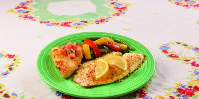 Healthy Monday recipe: Herb-topped baked tilapia