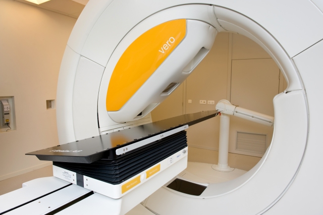 The Upstate Cancer Center will have a Vero Stereotactic Body Radiotherapy system like this, thanks to a donation from SEFCU.