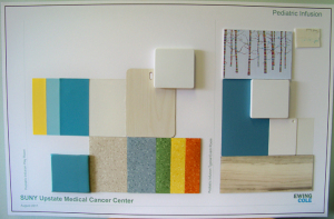 Cancer center colors and designs