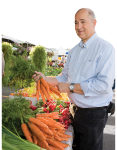 David Halleran, MD is a regular customer at the Central New York Regional Market.