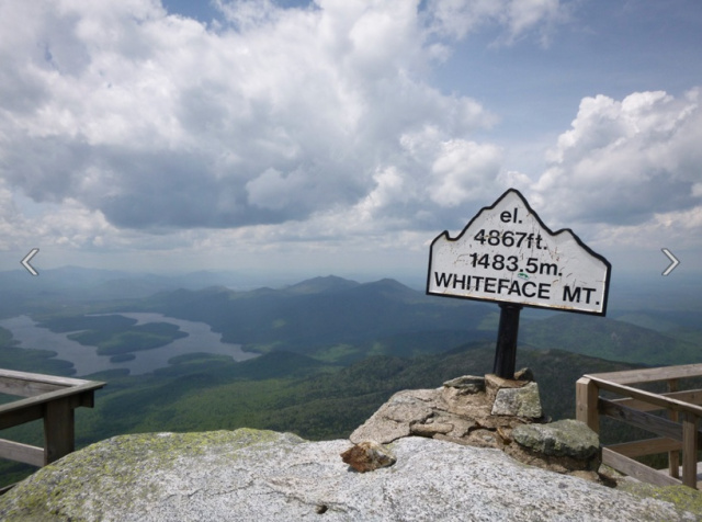 Top of Whiteface Mountain