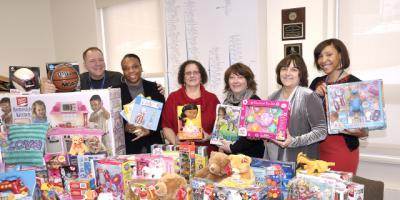 Toy drive helps fill Santa's sleigh