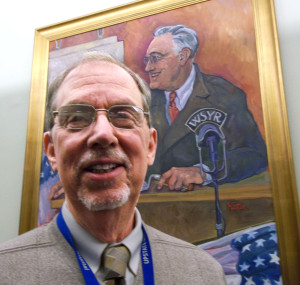 Howard Weinberger MD in Upstate's Roosevelt Room.