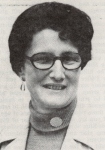 Muriel Diefendorf, auxiliary president, 1976