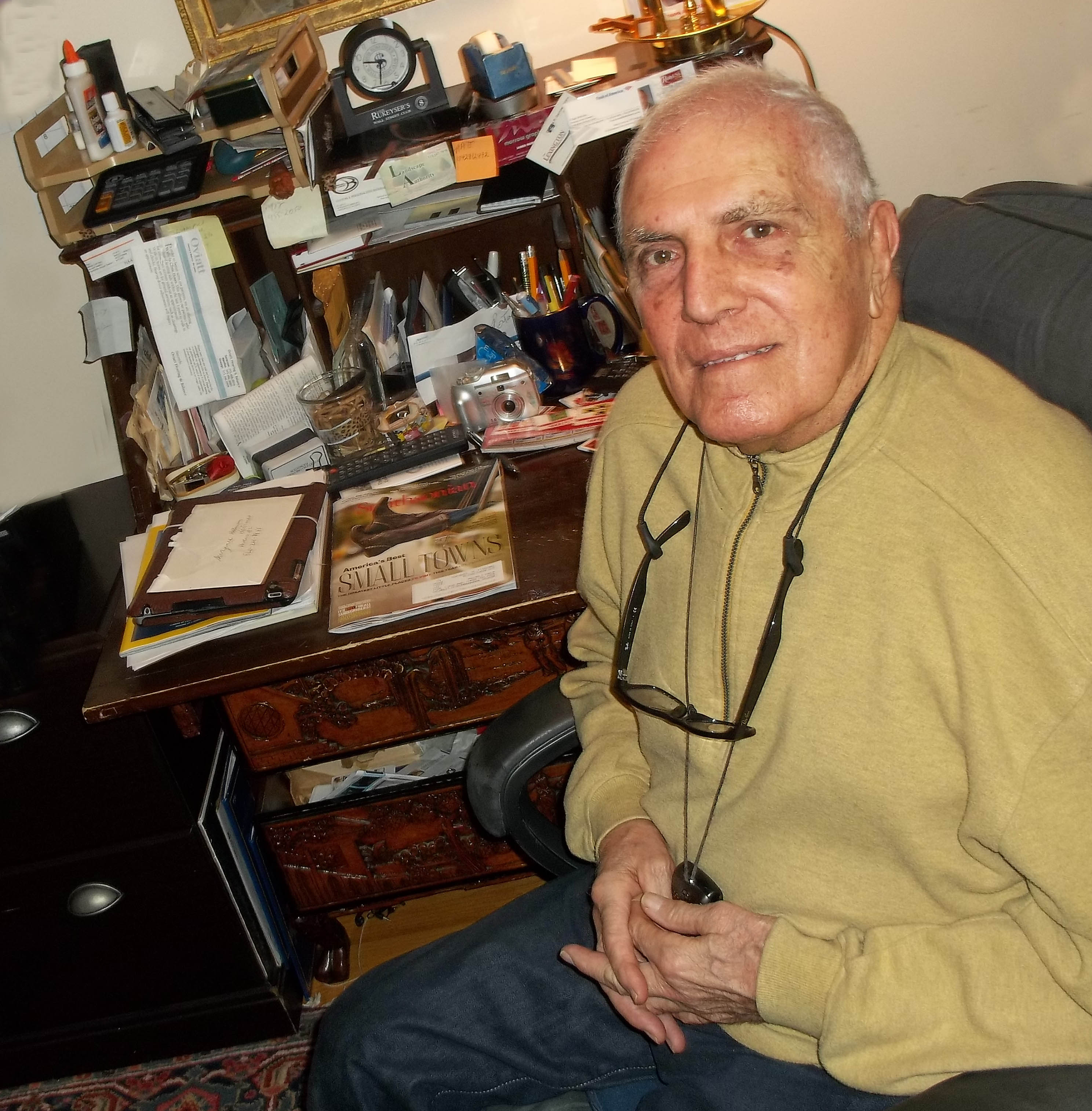 Plastic surgeon Alfred Falcone DDS, MD, 2014 cared for the first baby born at Community Hospital on January 1, 1963.