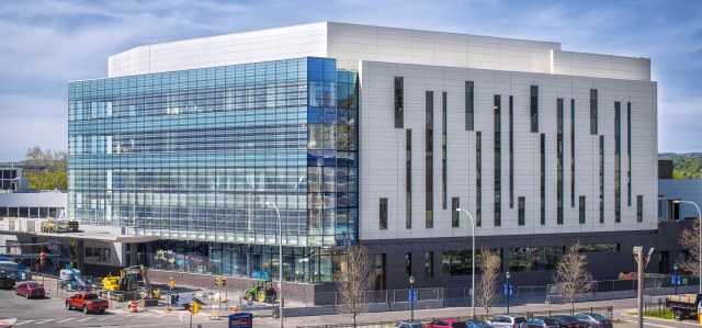 Exterior view of Cancer Center