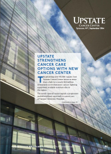 Cancer center magazine