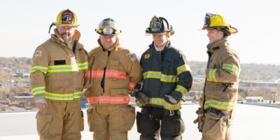 Volunteer firefighters thrive on thank you's