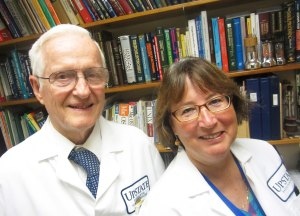 Robert Richardson PhD and Marsha Roskopf, today