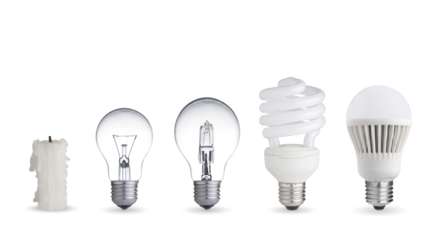 From candles to modern light bulbs