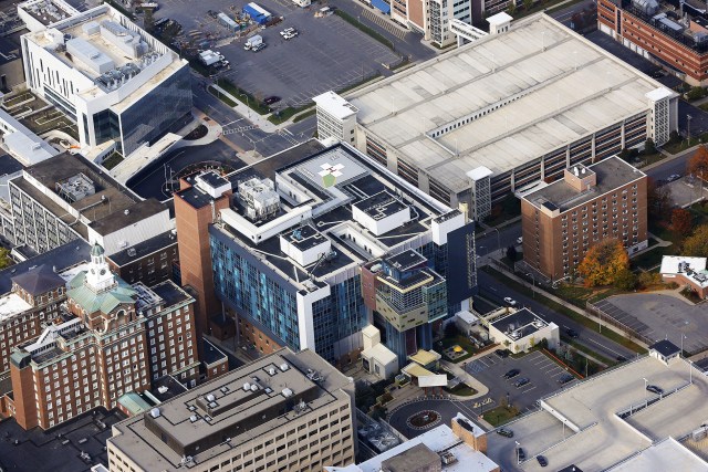 Upstate downtown from above