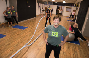 Roxanne Eyler trains at Ultimate Goal in Marcellus. PHOTO BY SUSAN KAHN