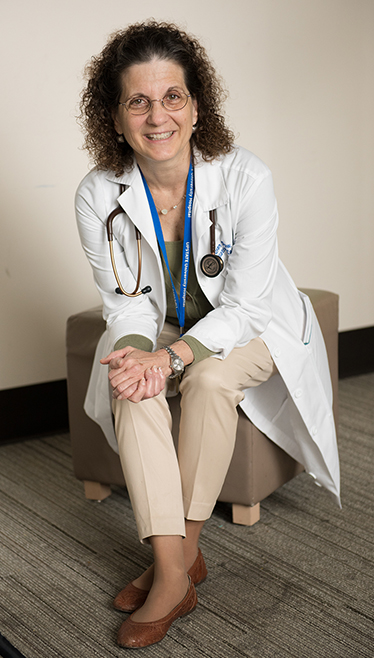 Susan Shaw, nurse practitioner (PHOTO BY SUSAN KAHN)