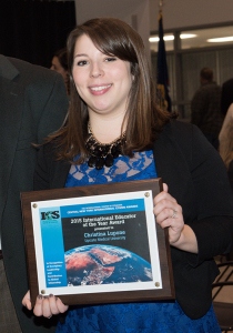 Upstate‘s Christina Lupone received the International Educator of the Year award.