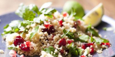 Recipe: Couscous With Cranberries, Mint and Pine Nuts