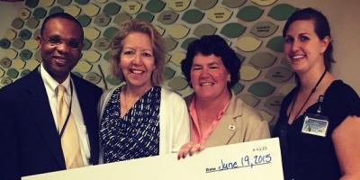 Grateful patient gives back in honor of her ‘new life’ after transplant