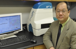 Xin Jie Chen, PhD, a professor of biochemistry and molecular biology at Upstate, is the principal investigator of a study on the physiological impact of mitochondrial dysfunction that was published in the journal Nature.