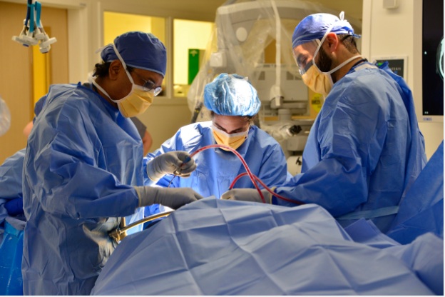 A comprehensive stroke center is typically the largest and best-equipped hospital in a given geographical area that can treat patients with any kind of stroke or stroke complication.