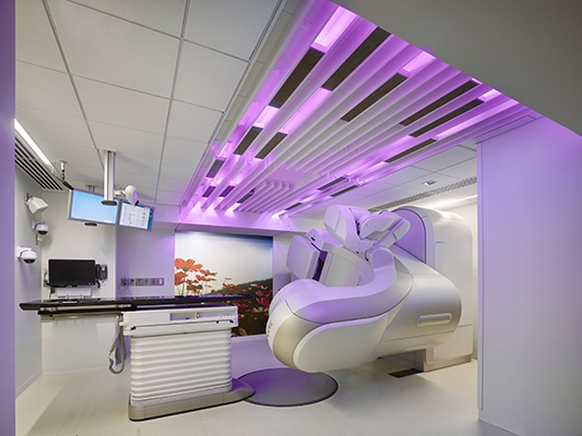 The TrueBeam linear accelerator is one of the radiation treatment options available in the Upstate Cancer Center.