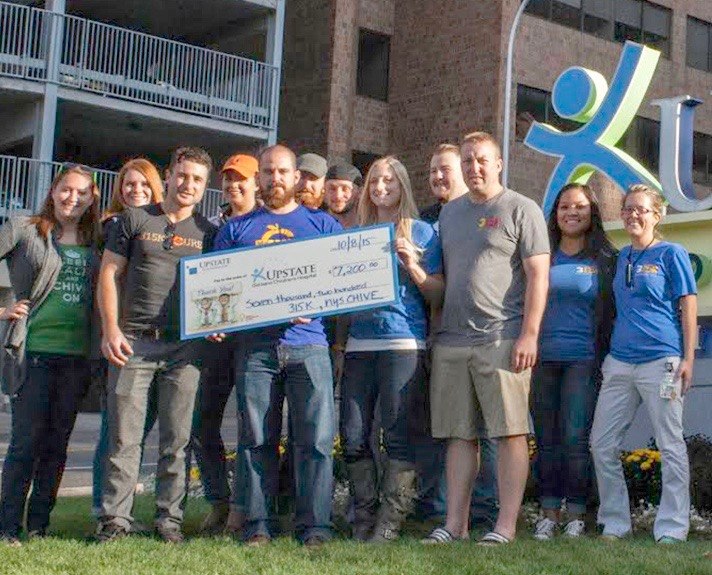 Seventeen years on, a grateful patient gives back