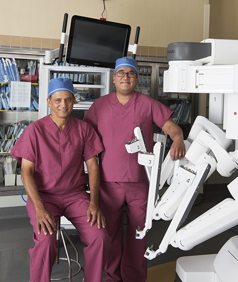 Dilip Kittur, MD (left), and Ajay Jain, MD.