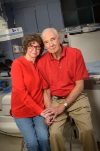 Nancy Humphrey knew what to do when her husband, Larry Deshaw displayed signs of a stroke.