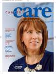 Fall 2016 issue of Cancer Care magazine