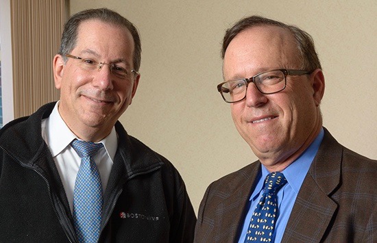 Alan Penzias, MD (left), and Michael Alper, MD, offer advanced fertility care in Syracuse.