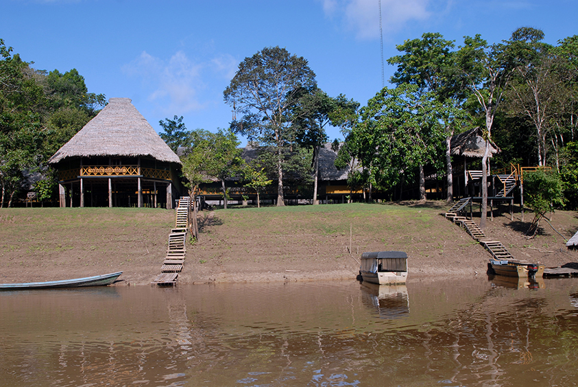 The Amazon Yarapa River Lodge.