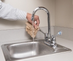 Waleed Javaid, MD, hand washing series