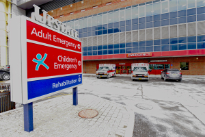 Upstate has separate emergency rooms for adults and children. (PHOTO BY WILLIAM MUELLER)