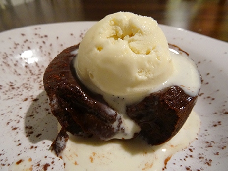 cake and ice cream