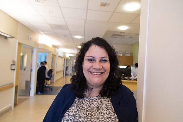 Nurse manager Nellie Diez. (PHOTO BY KATHLEEN PAICE FROIO)