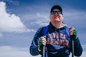 Conners, as shown on the cover of his book, It's Impossible Until You Do It: Succeeding in the Face of Adversity. (PHOTOS COURTESY OF TIM CONNERS)