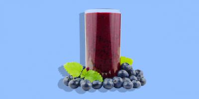 Quick and easy recipe: Blueberry Ginger Kale Smoothie