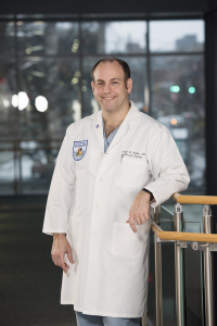 Jason Wallen, MD, Upstate chief of thoracic surgery. (PHOTO BY SUSAN KAHN)