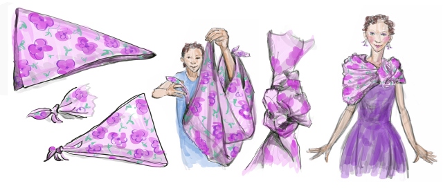 Creating a scarf
