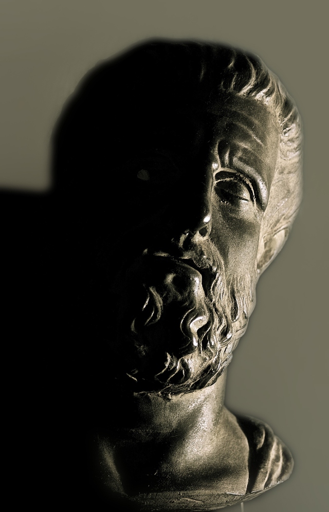 Hippocrates, the ancient Greek physician hailed as the father of medicine.