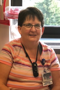 Occupational therapy assistant Cindy Cook (photo by Amani Mike)