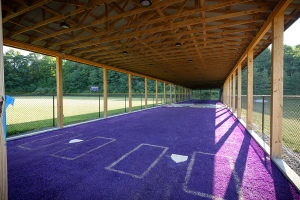 When Make-A-Wish Central New York asked Jack what he wished for, he wanted to give something back to his school. The result was this bullpen and batting cage, which debuted in 2016 at the CBA baseball field.