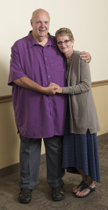 Graham, shown here with his wife, says, Without Dr. Bratslavsky and Dr. Upadhyaya and the team of people working with them, I wouldn‘t be here today.