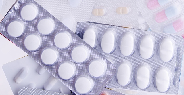 assorted tablets and capsules