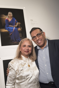 Anju Varshney with her husband, Pramod Varshney