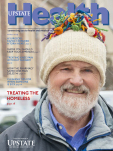 Upstate Health magazine cover, winter 2019 issue