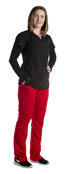 Radiation therapist Mary Gleason