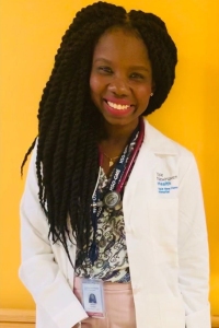 The most recent recipient is pediatrician Windy Grant, MD.