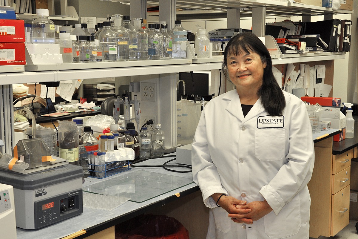 Ying Huang, MD, PhD (photo by Richard Whelsky)