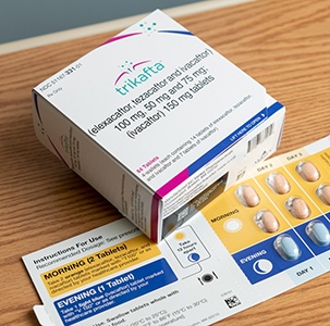 Trikafta, the cystic fibrosis medication.
